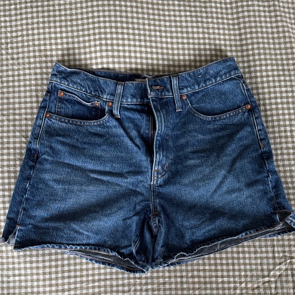 Madewell Pants - Madewell Relaxed Mid-Length Denim Women's Shorts